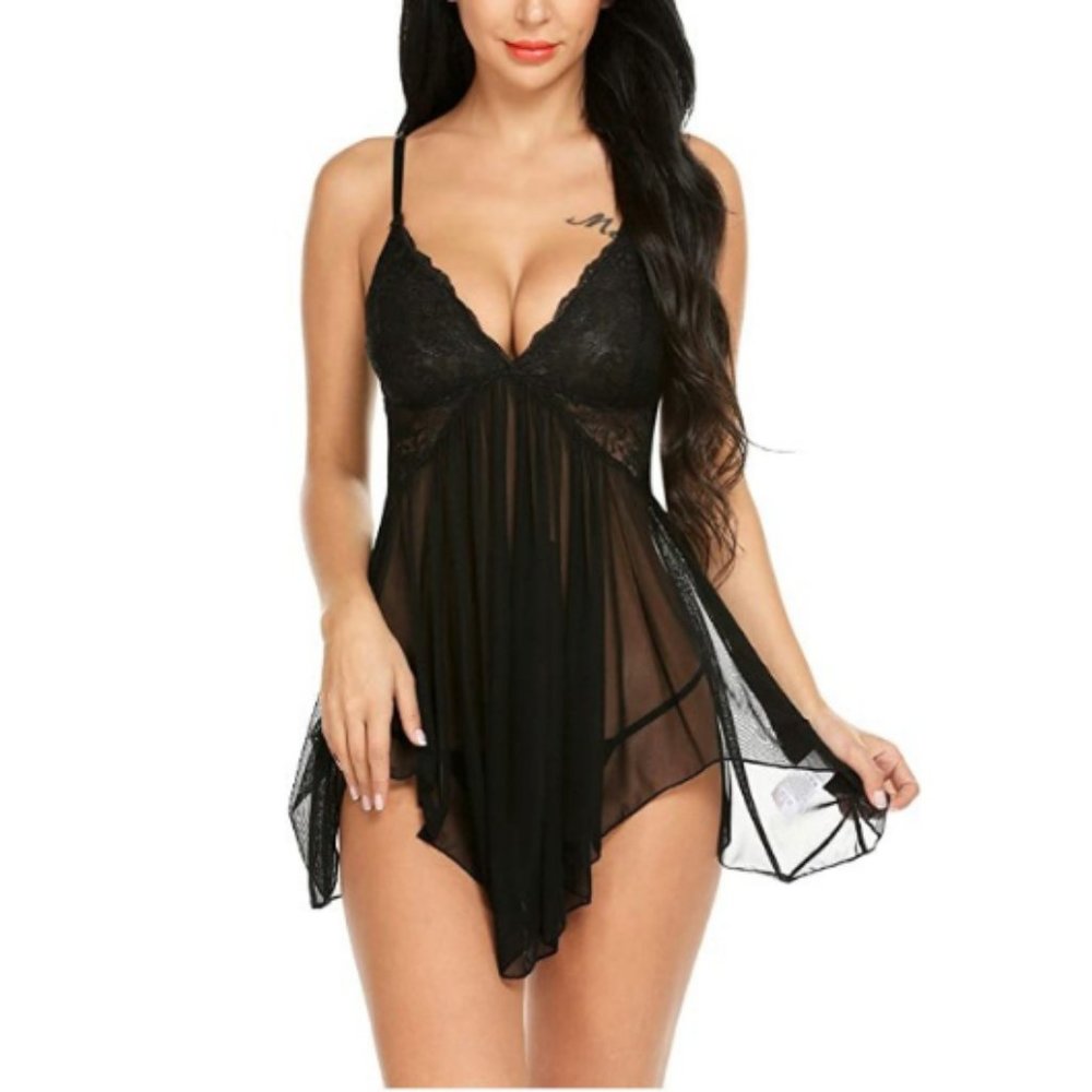 Women Lingerie Sexy Sleepwear Strap Chemise